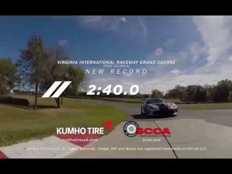 VIR 2016 Dodge Viper ACR Record Lap