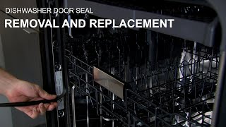 Dishwasher Leaking from Front? How to Replace the Door Seal