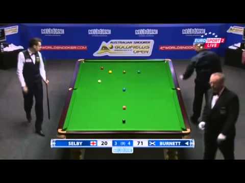 Mark Selby 13 Min Time Waster vs Jamie Burnett - 2012 Australian Goldfields Open