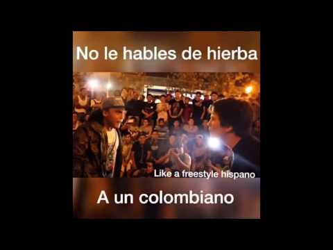 No Le Hables De Hierba A Un Colombiano ÑKO (COLOMBIA) VS ENZO (PERÙ)