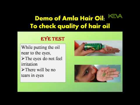 Keva amla hair oil demo english ppt