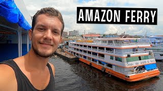 30 HOUR AMAZON RIVERBOAT TRIP 🇧🇷 (RAW TRAVEL) Manaus To Santarém