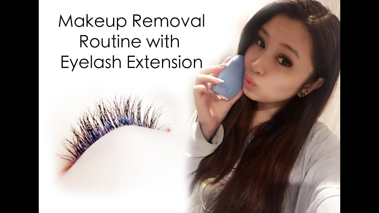 ANNASBeauty | Makeup Removal Routine with Eyelash Extension