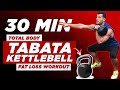 Total Body Kettlebell Tabata Supersets Fat Loss Workout | BJ Gaddour Home Gym Fitness Workout MetCon
