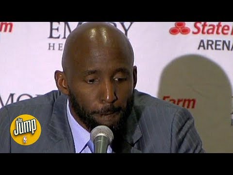 ホークスのロイド・ピアースほど壊れたコーチはいない？| 壊れているように見えたことはあるだろうか？ (Has a coach ever looked as broken as Lloyd Pierce of the Hawks? | The Jump)