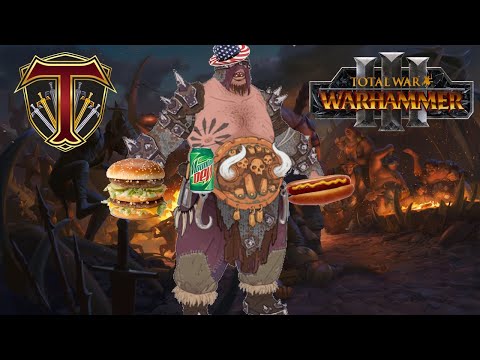 Learning Ogre Kingdoms! FEAST TIME | Single Faction Tournament - Total War Warhammer 3 Competitive