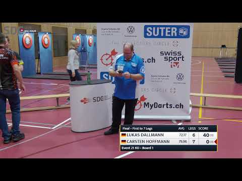 MyDarts.ch SDC Tour - Event 21  - 2025 - LIVE aus Hausen