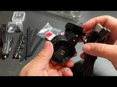 Scosche Dash Cam NEXC1 Unboxing and Testing