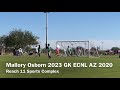 Mallory Osborn 2023 GK ECNL AZ 2020