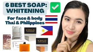 6 BEST WHITENING BEAUTY SOAP: Made in the Philippines and Thailand