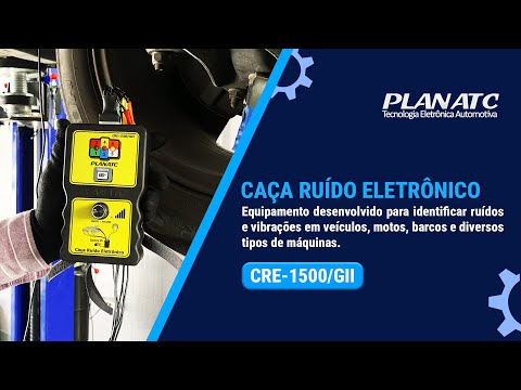 Detector de Ruído Eletrônico PLANATC-CRE-1500/Gll - Video