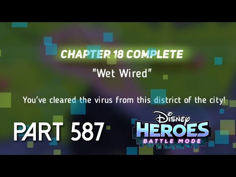 Disney Heroes Battle Mode CHAPTER 18 COMPLETE PART 587 Gameplay Walkthrough - iOS / Android