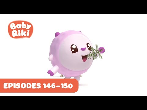 BabyRIKI Cartoons - Full Episodes collection (Episodes 146-150) | for Kids | 0+ en