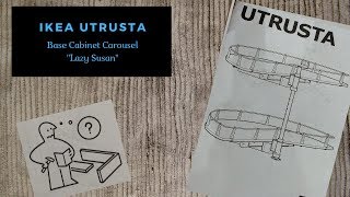 Ikea Utrusta Cabinet Carousel - Lower Lazy Susan