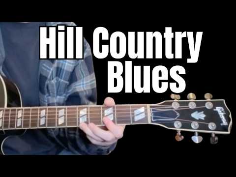 The riff to rule them all- Hill Country Blues riff foundation guitar lesson in standard tuning