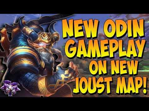 NEW ODIN REWORK GAMEPLAY ON THE NEW JOUST MAP! ODIN DUEL FRAGS! - Masters Ranked Duel - SMITE