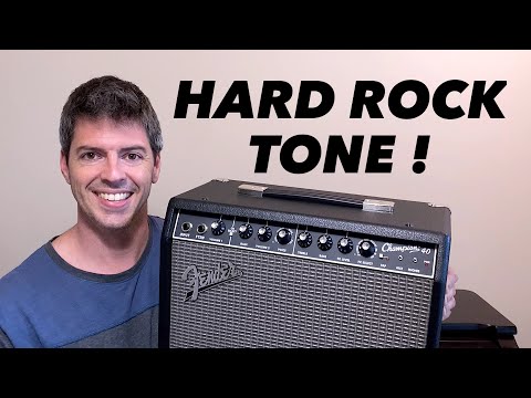 Fender Champion 40 : 4 Things You Do To Get a Hard Rock Guitar Solo Tone (Settings and Demo)