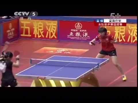 2013 China Trials for WTTC 1st Stage (Day 6): Li Xiaoxia vs Liu Shiwen