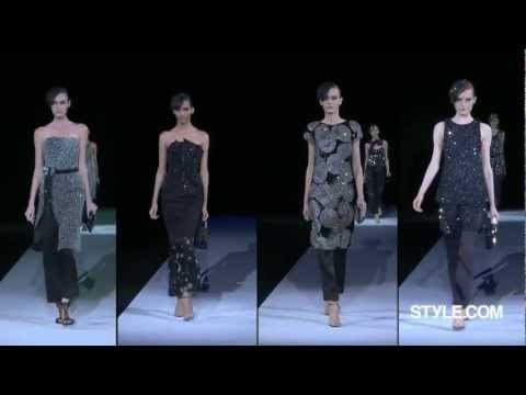 Armani: Spring 2013 Ready-to-Wear