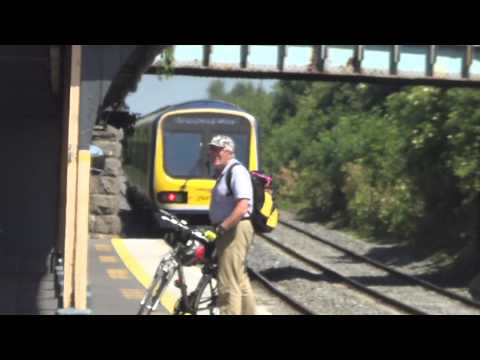 Irish Rail 29000 DMU 29013 departs Rush and Lusk going to Drogheda