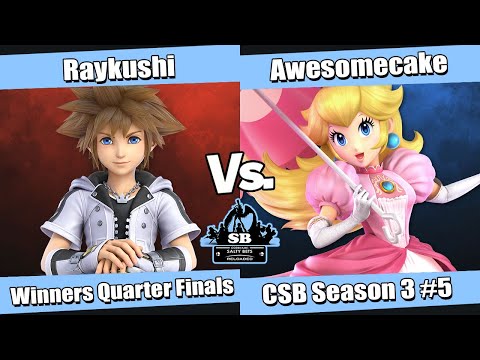 [CSBS3-5] WQF - Raykushi (Sora) vs Awesomecake (Peach)