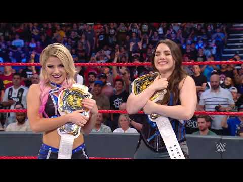 FULL MATCH: 1080pHD WWE RAW 08/12/19 Alexa Bliss & Nikki Cross vs The Kabuki Warriors
