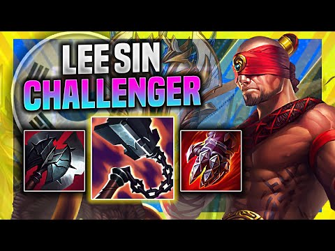 THIS KOREAN CHALLENGER DESTROYING WITH LEE SIN! - Korean Challenger Plays Lee Sin Jungle vs Elise!
