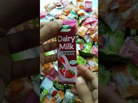 Dairy Milk Strawberry Chocolate #Shorts
