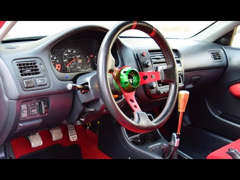 EASY NRG STEERING WHEEL INSTALL!!
