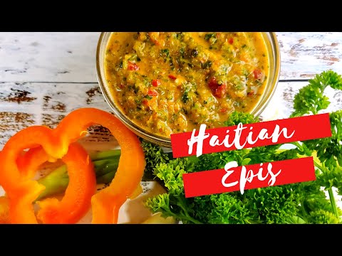 HOW TO MAKE Haitian Epis Recipe | SEASONING | SPICE