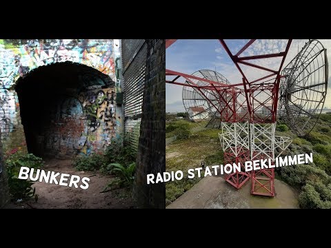 Bunkers en straalzender Hoek van Holland (urbex)