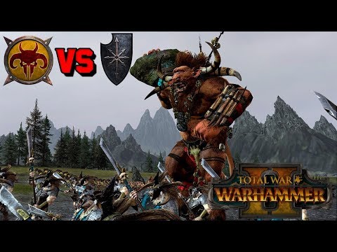 Beastmen vs. Warriors of Chaos - THE HORNED AND THE HOOVED | Total War: Warhammer 2