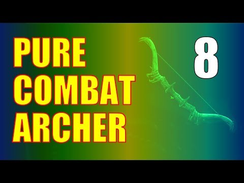 Skyrim Pure Combat Archer Build Walkthrough Part 8: Cragslane Cavern, Power Leveling Speech