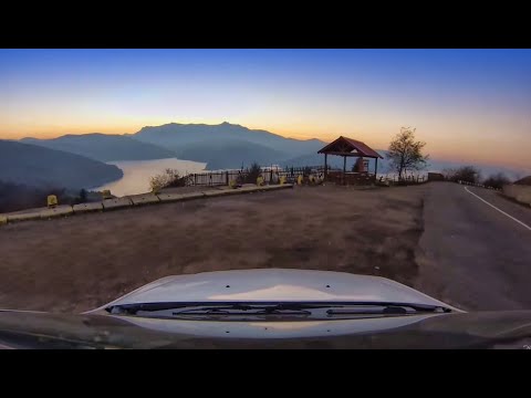 pe drum Bicaz- Poiana Largului după apus 2013!