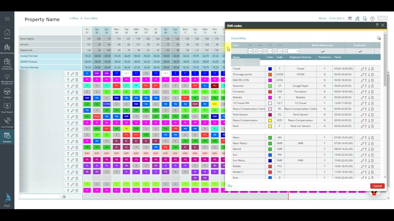 Schedule 1/8 Navigation 