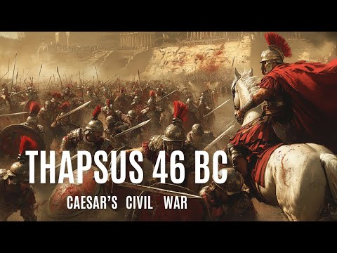 Thapsus 46 BC: Caesar’s Most Difficult Battle - A Roman War Documentary
