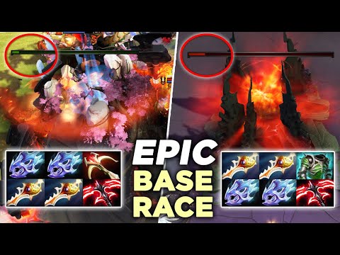 Most Epic & Closest Base Race in Dota 2 History?! ShenZen vs YBB DPC CN Tour 2 Dota 2