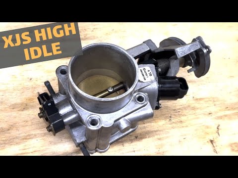 Jaguar XJS Throttle Body Idle Adjustment