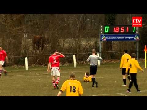 Beilen terechte winnaar in topper tegen Dwingeloo