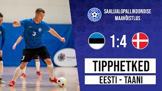 Saalijalgpallikoondise maavõistlus: Eesti - Taani 1:4 (15.11.2021)