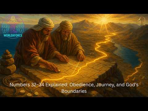Numbers 32–34 Explained: Obedience, Journey, and God’s Boundaries