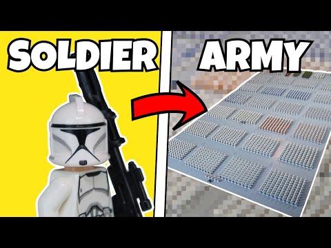Building the Biggest LEGO Clone Army in history.. PART 3
