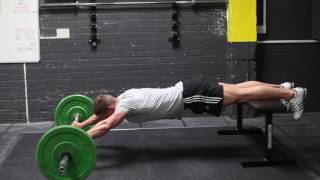 Barbell Rollout From Bench exercise video thumbnail