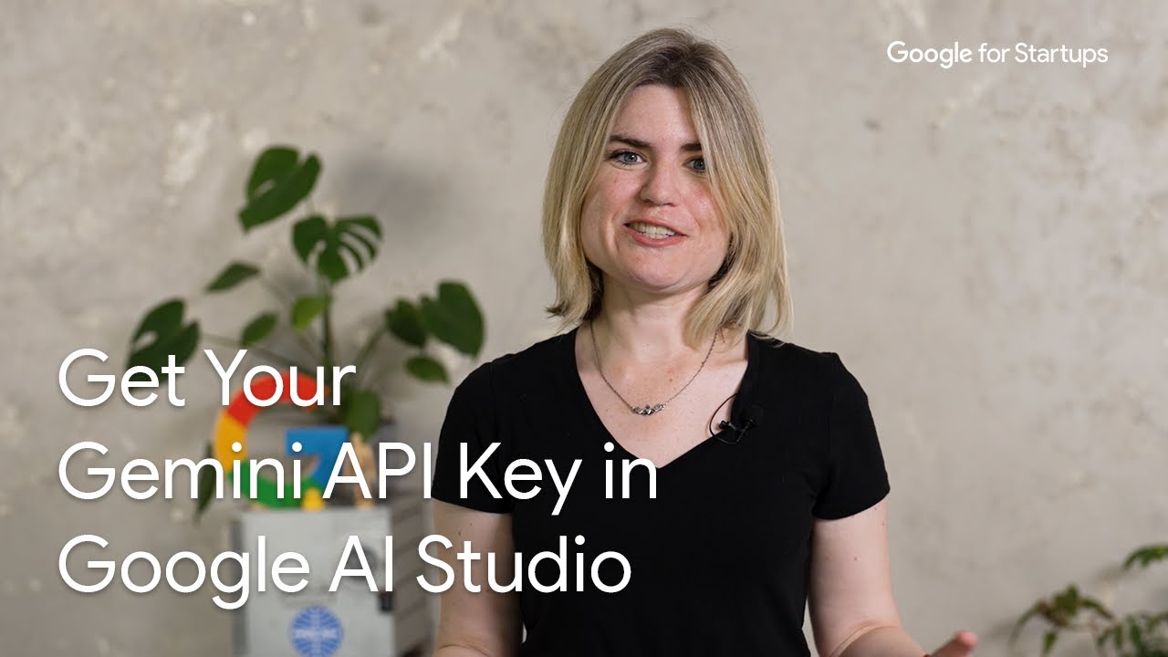 Get your Gemini API Key in Google AI Studio