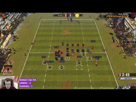 BB2 - Rebbl Clan Div2A Round 4 - 1600 Amazon vs 1420 Chaos Dwarf