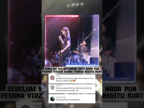 Belum nyanyi aja, pesona Virzha bikin merinding 😱🔥 #shorts