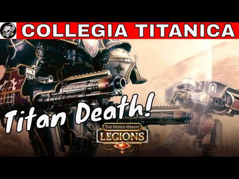IMPERIAL TITANS AND TITAN DEATH - COLLEGIA TITANICA IN WARHAMMER 40000