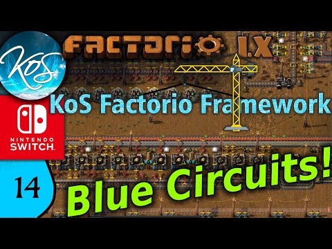 KoS Factorio Framework 14 - COPPER MINE & BLUE CIRCUITS - Tips & Tricks, Let's Play