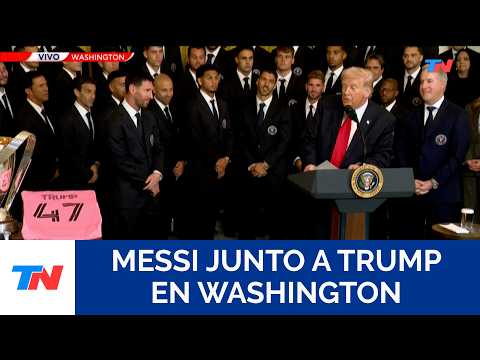 Donald Trump welcomed Lionel Messi and the Inter Miami team to the White House: here's how the me...