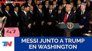Donald Trump welcomed Lionel Messi and the Inter Miami team to the White House: here's how the me...